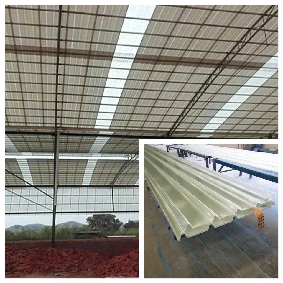 FRP light plate