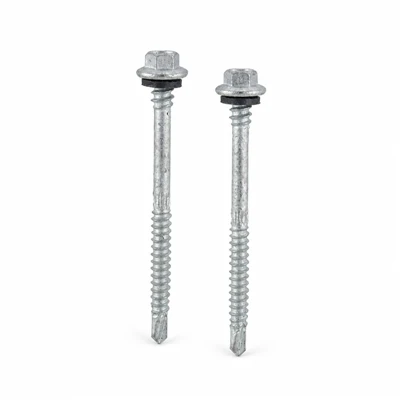 Self-Drilling Screws With EPDM Washer For FRP Roofing